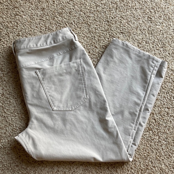 lululemon athletica Pants Nwot Lululemon Mens Light Khaki Stone Abc